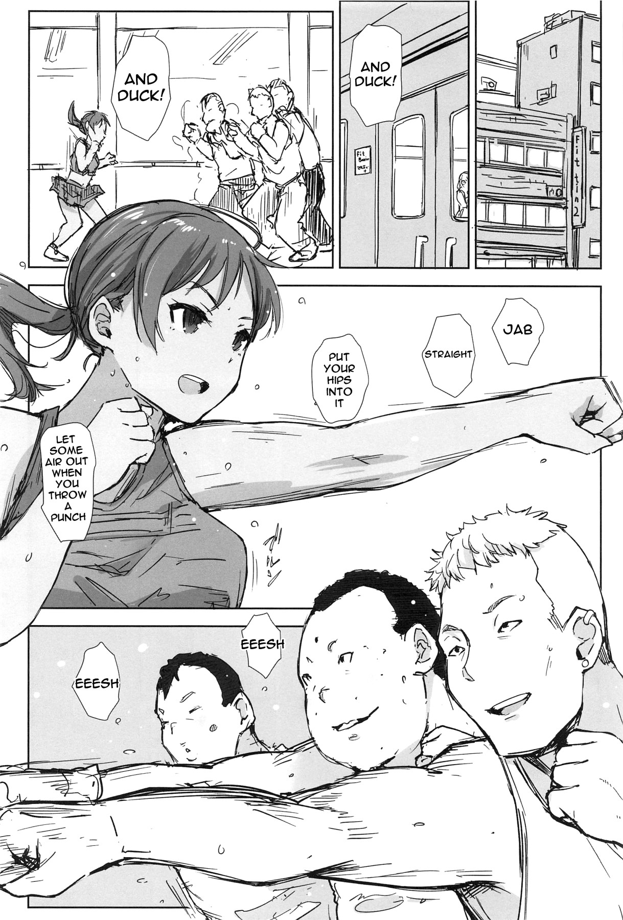 Hentai Manga Comic-Tin Tin Ducking-Read-3